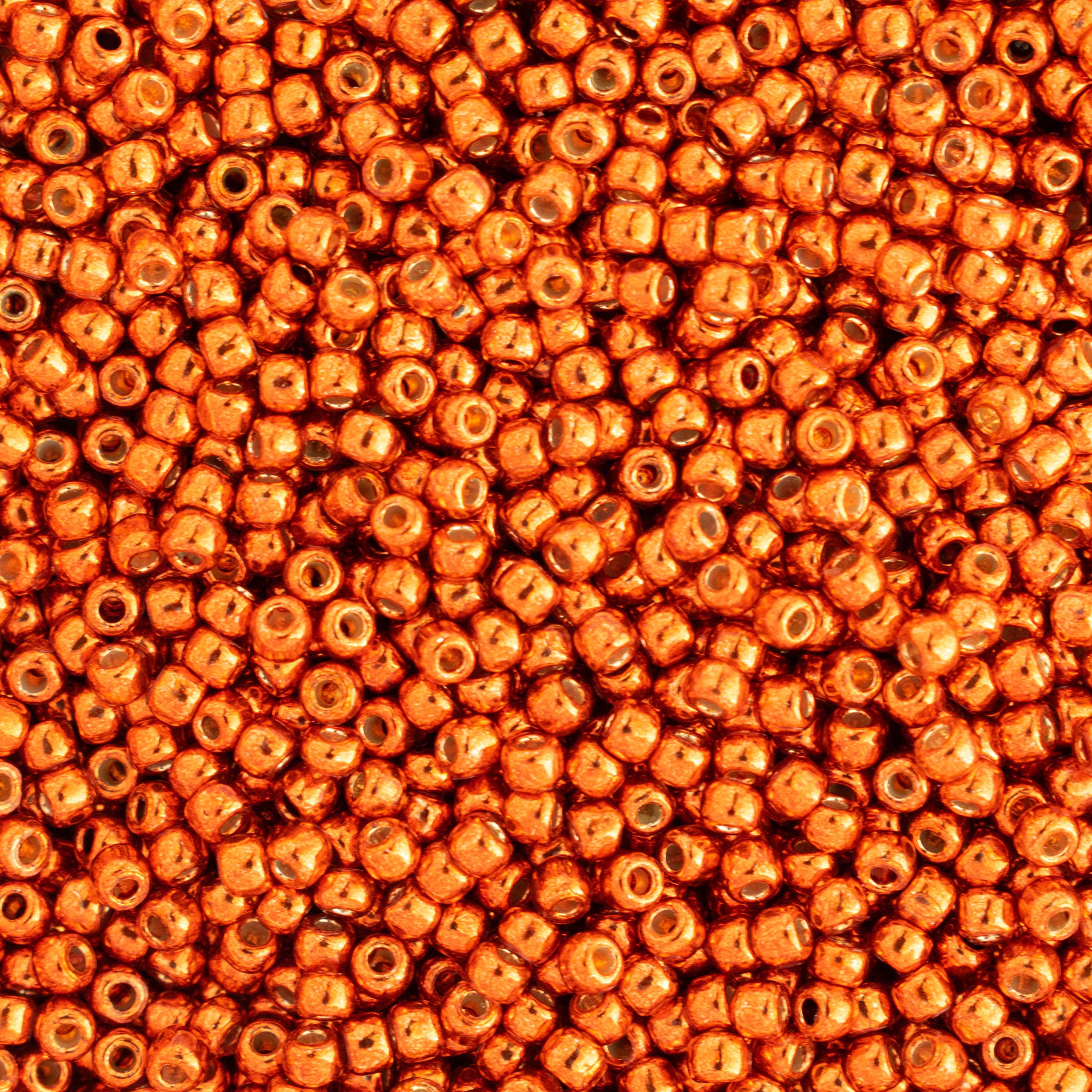Toho Round Seed Beads Size 11/0 (2.2mm), PF562 PermaFinish